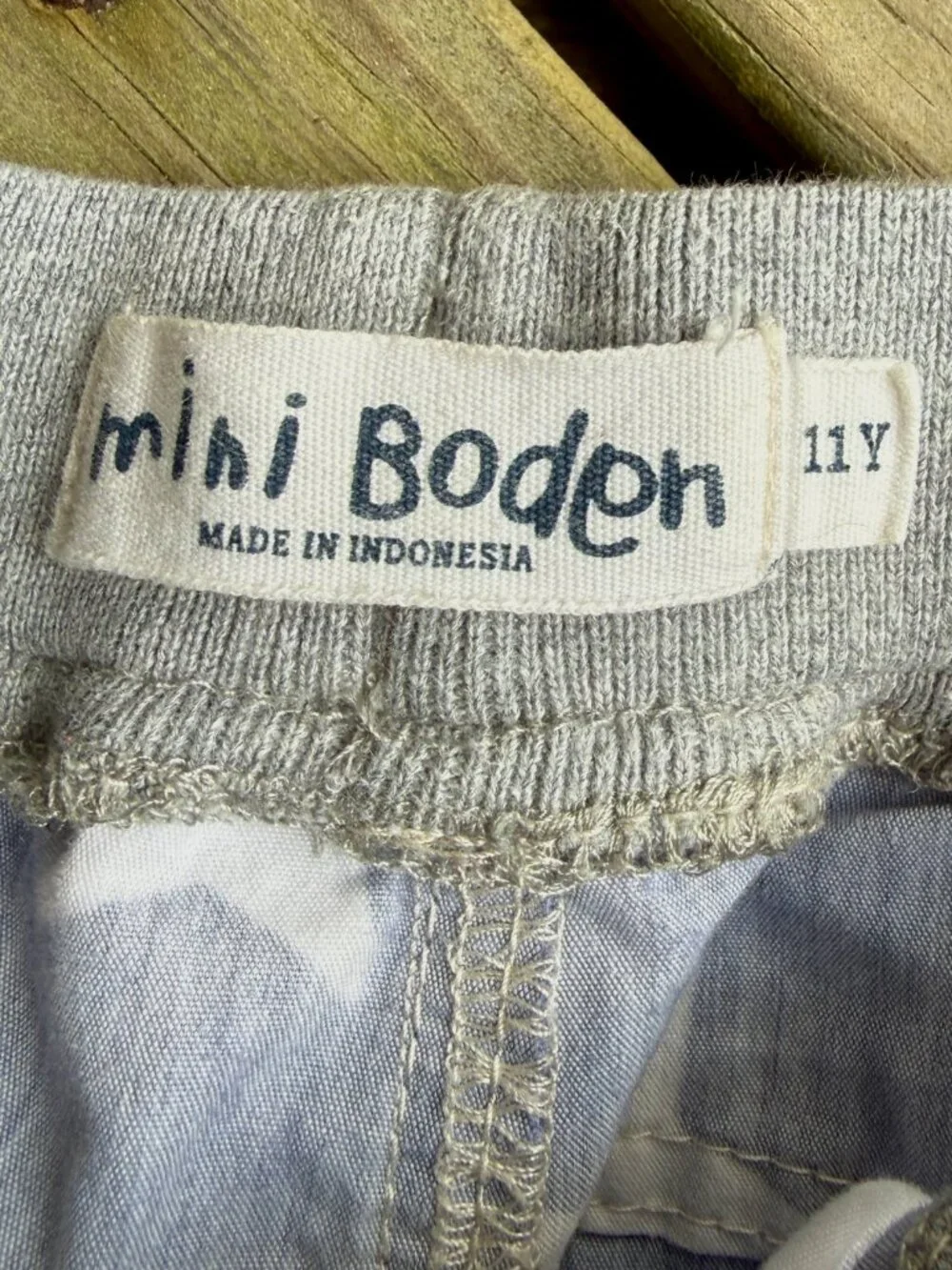 Mini Boden Boys Blue Star Knit Waist Shorts Size 11Y